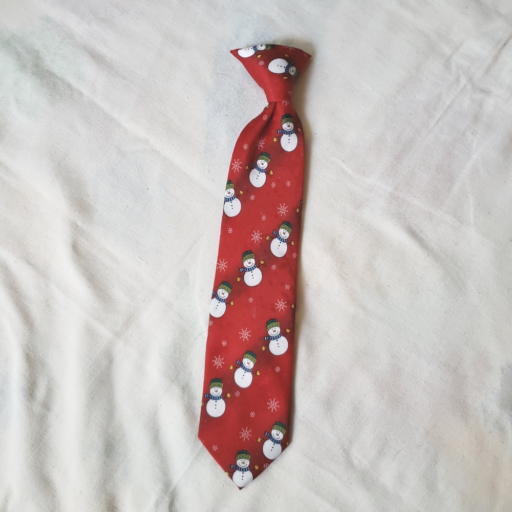 ♡American Greetings Snowman Christmas Tie